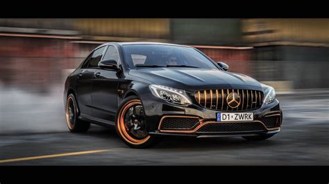 Mercedes Benz AMG C63s Blender Animation Drift Arabian Nights 2