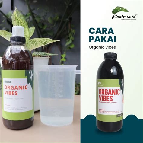 Pupuk Organik Eco Farming Organic Vibes 1 Liter Lazada Indonesia