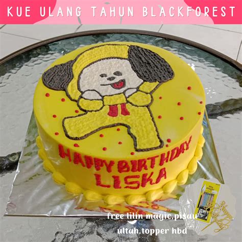 Jual Kue Ulang Tahun Karakter Topper Cake Birthday Kue Ulang