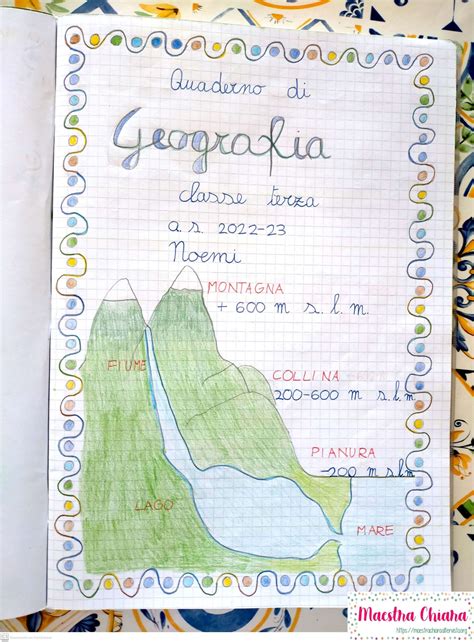 Geografia Classe Terza Maestra Chiara