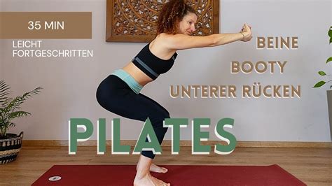 35 MIN PILATES WORKOUT Beine Po unteren Rücken stärken Dein Weg