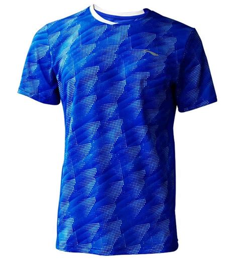 Buy Li Ning Men Badminton Competition T Shirts Teamwear Lining At Dry