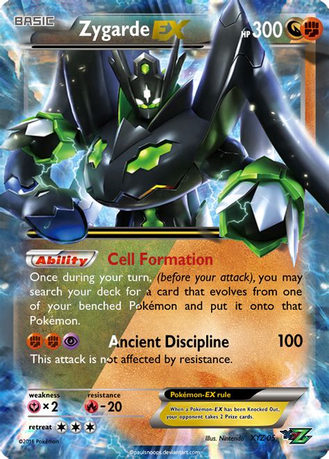 Zygarde Pokemon Card