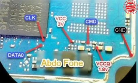 Chia Se Pinout Emmc Cua Samsung Galaxy A12 Sm A125f Isp Images