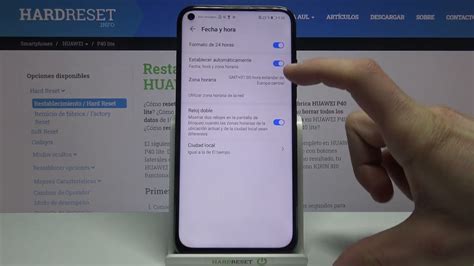 C Mo Cambiar Fecha Y Hora En Huawei P Lite Configurar Zona Horaria