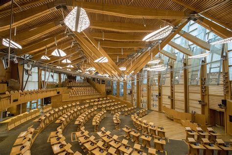 Scottish Parliament Debating Chamber Gallery Efla Kevan Shaw