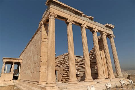 Athena Temple In Athens Greece Poster Ph