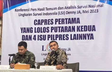 Survei Terbaru LSI Ganjar Dan Prabowo Bersaing Ketat Anies Tertinggal