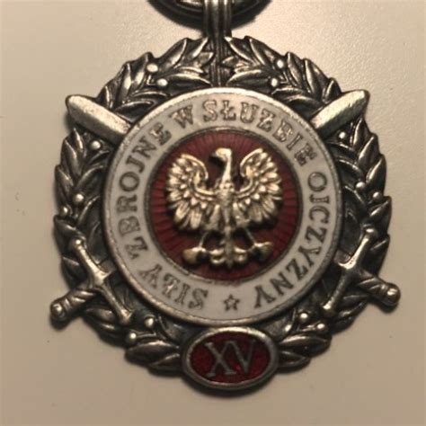 Medal Siły Zbrojne w Służbie Ojczyzny XV Szczecin Kup teraz na