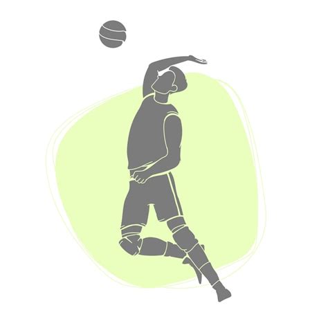 Vectores E Ilustraciones De Dibujo Voleibol Para Descargar Gratis Freepik