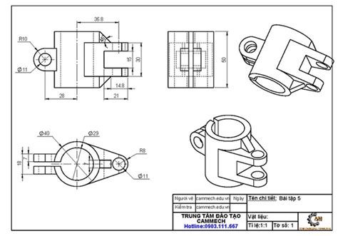 Tài liệu Download bài tập vẽ 3d miễn phí