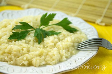 Классический нежный кремовый ризотто