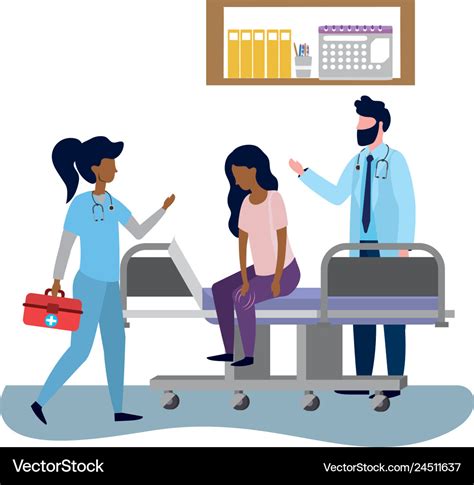 Healthcare medical cartoon Royalty Free Vector Image