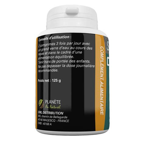 Spiruline Chlorella Bio 500MG 250 comprimés