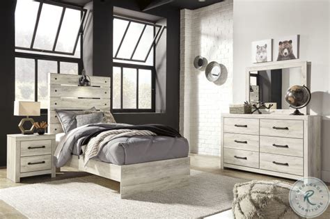 Cambeck Whitewash Youth Panel Bedroom Set From Ashley Coleman Furniture