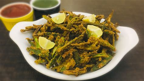 Kurkuri Bhindi Crispy Okra Recipe Kitchen With Ash Youtube