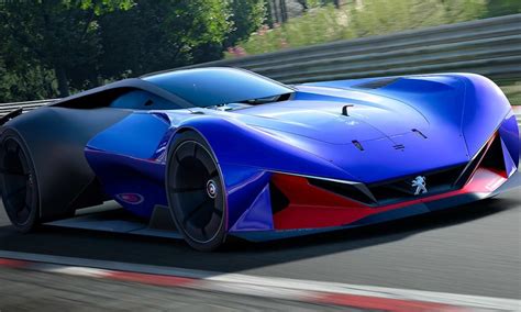 Peugeot L R Hybrid Vision Gran Turismo Revealed For Gamers Autodevot