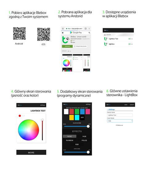 Sterownik Led Bluetooth Rgb Android Ios Lightbox X A V