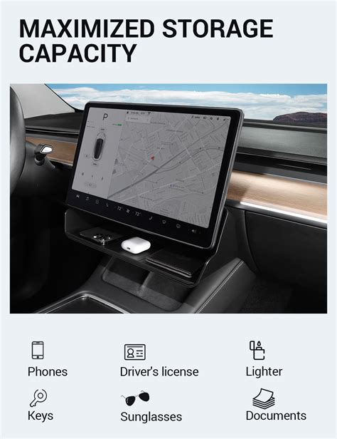 Snapklik Basenor New Version Tesla Model Y Center Console