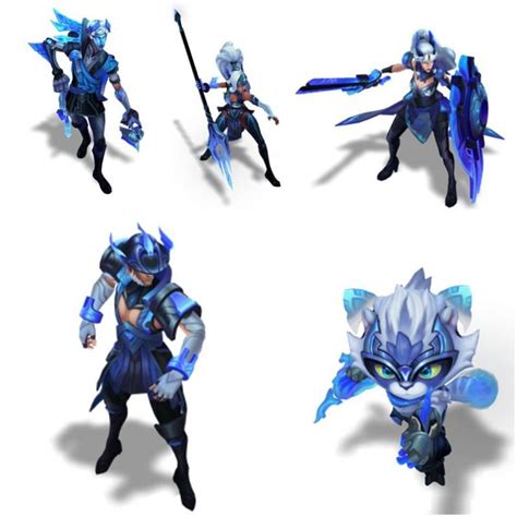 League Of Legends Reveals DAMWON Gaming Worlds Skin Models DWG Chromas