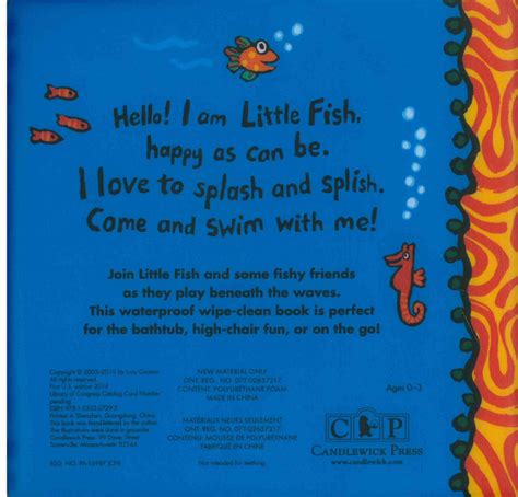 Swim With Little Fish Bath Book Books By The Bushel