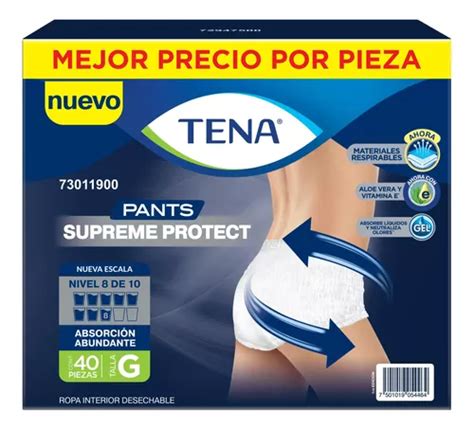 Tena Ropa Interior Desechable Para Incontinencia Pants Meses Sin Inter S