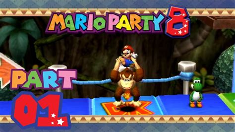 Mario Party Part Dk S Treetop Temple Youtube