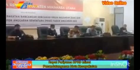 Dprd Minut Gelar Rapat Paripurna Penandatanganan Nota Kesepakatan Kua