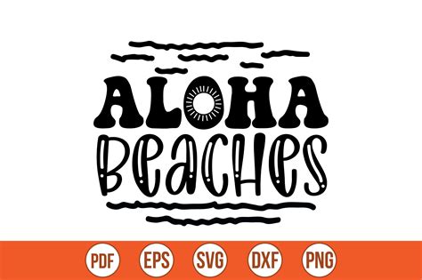 Aloha Beaches Svg Graphic By Bokkor777 · Creative Fabrica