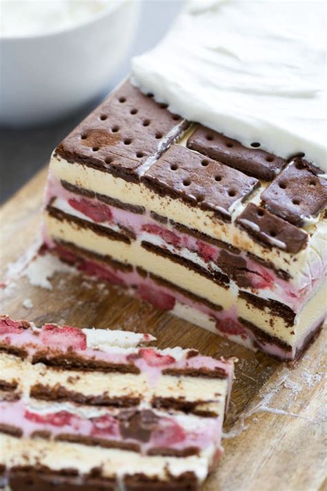 Neapolitan Ice Cream Sandwich Cakelayers Of Ice Cream Sandwich