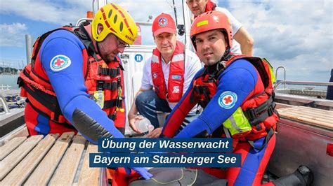 Bung Der Wasserwacht Bayern Am Starnberger See Bayern Youtube