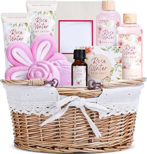 Green Canyon Spa Gift Sets For Women Pcs Set Of Rose Water Spa