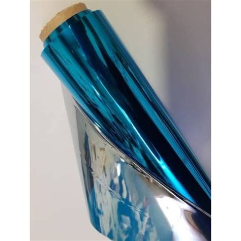 Insulfilm Pel Cula Espelhado Azul Residencial E Automotivo Profissional