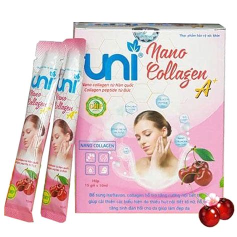 Uni Nano Collagen A+, hỗ trợ tăng cường nội tiết tố nữ, giá bao nhiêu!
