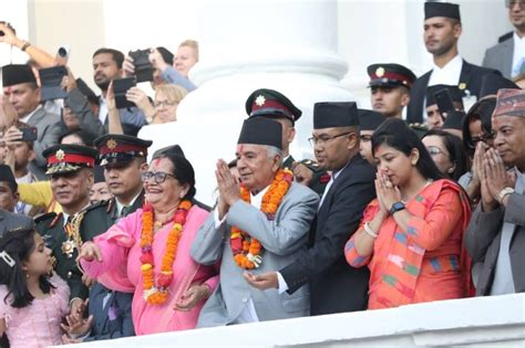 Prez Paudel Observes Indrajatra Festival The Himalayan Times Nepal