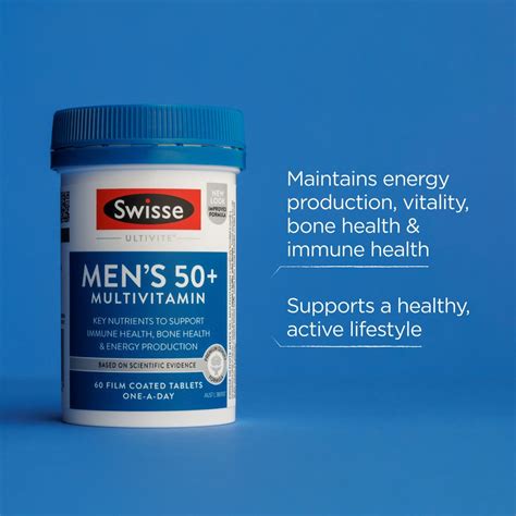 Swisse Mens Multivitamin 50 60 Tablets