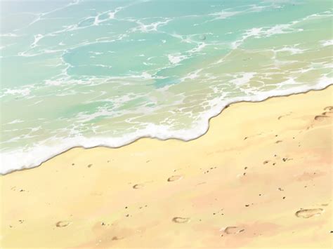 Anime Landscape Anime Beach Background