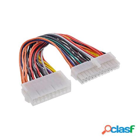 Adaptador de corriente interno atx 20 pin a 24 pin eps 16cm en España