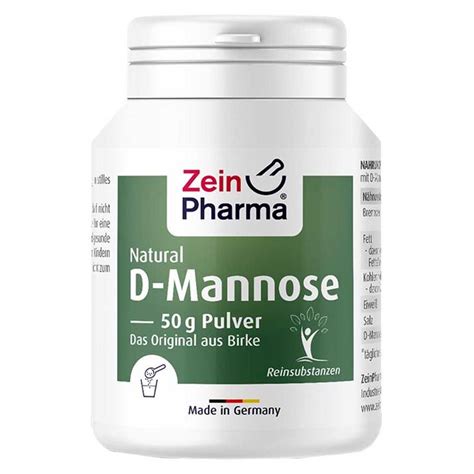 Natural D Mannose Aus Birke Zeinpharma Pulver 50 G Bei APONEO Kaufen