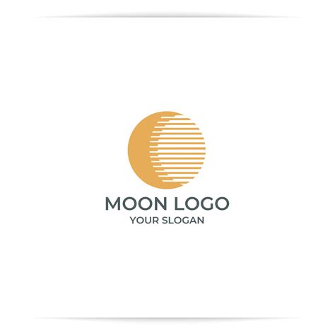 Logo Design Moon Abstract Vector 11187441 Vector Art At Vecteezy