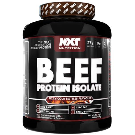 Nxt Beef Protein Isolate 1 8kg Beef Protein Hpnutrition