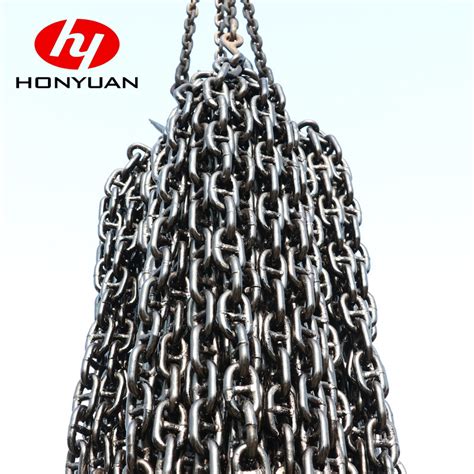 High Quality Marine Welded Stud Link Anchor Chain With Grade China