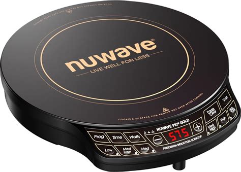 Nuwave Gold Precision Induction Cooktop 12 Shatter Proof Ceramic