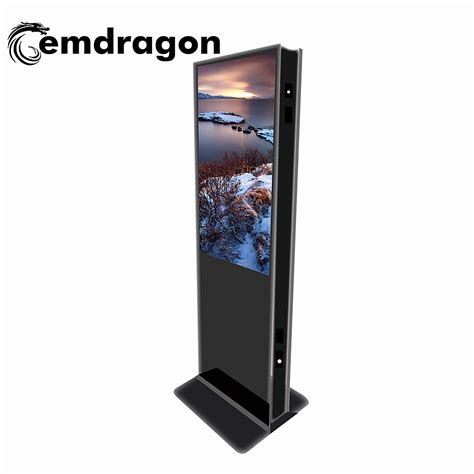 32 Inch Double Sided Screen Floor Standing Android Windows Touch