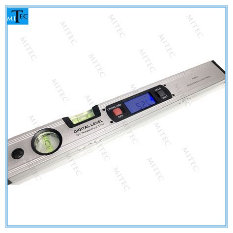 2 Buttons 400mm Digital Magnetic Spirit Level Angle Finder Digital Inclinometer Digital