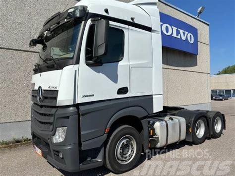 梅赛德斯 奔驰 Actros HCT Vetoauto 2019 Volvo Truck Center Lahti 芬兰 牵引车