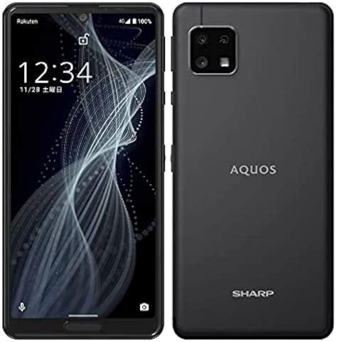 SHARP AQUOS sense4 lite 版SIMフリー ブラック S