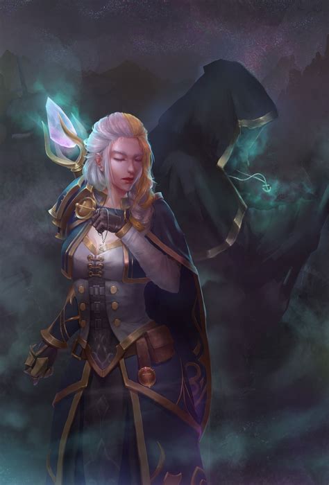 Jaina Proudmoore By Eva02 Beware The Daughter Of The Sea Strong