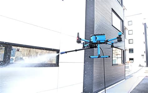 High Technology Window Cleaning Drone With High Pressure Vr For Window