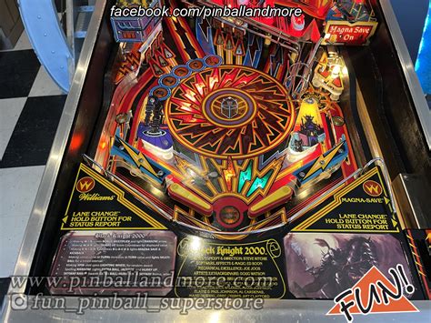 Black Knight 2000 Pinball Machine Fun